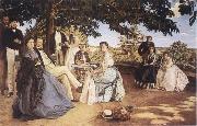 Frederic Bazille Family Reunion china oil painting reproduction